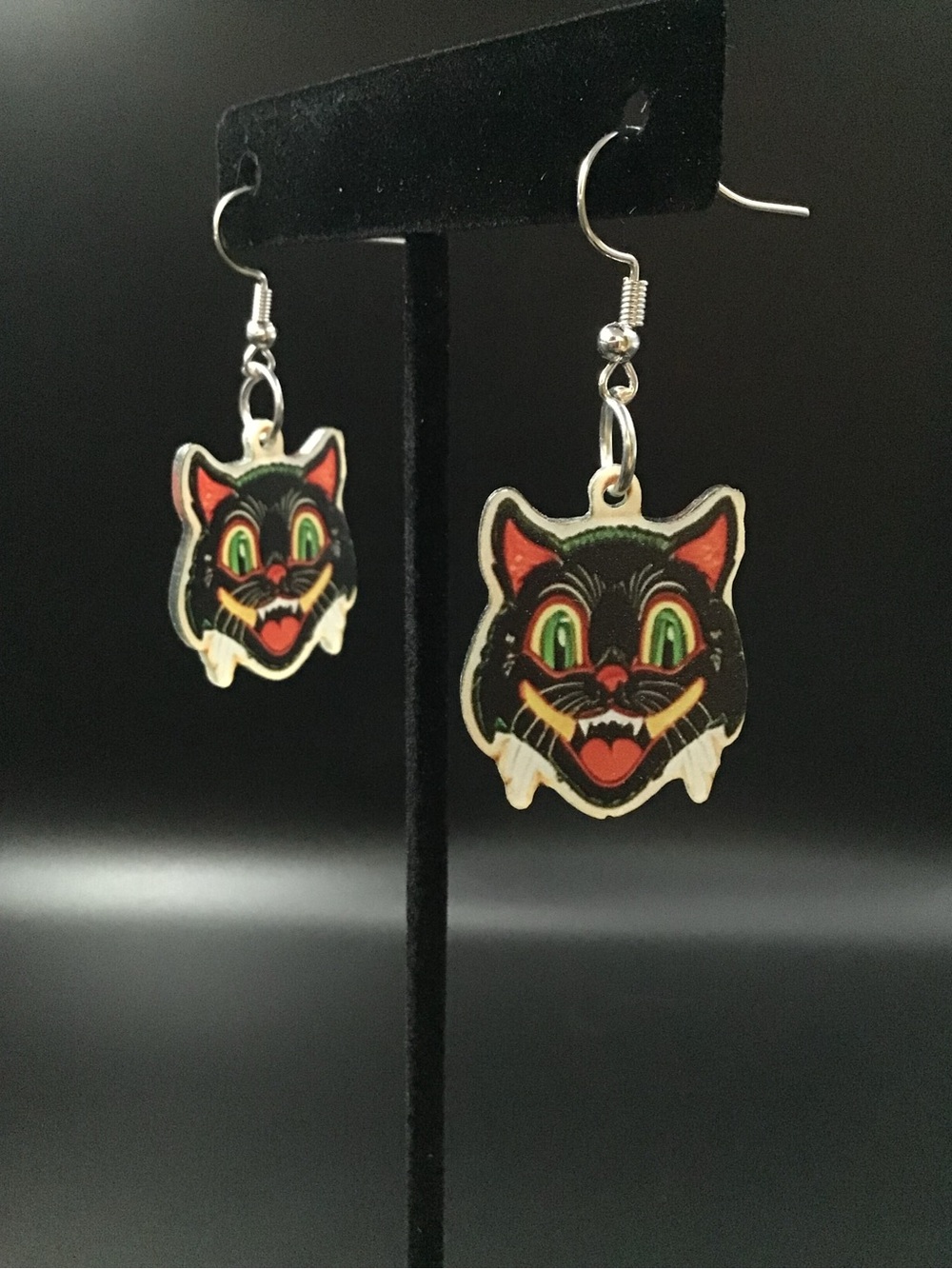 Cat Face 9 Earrings